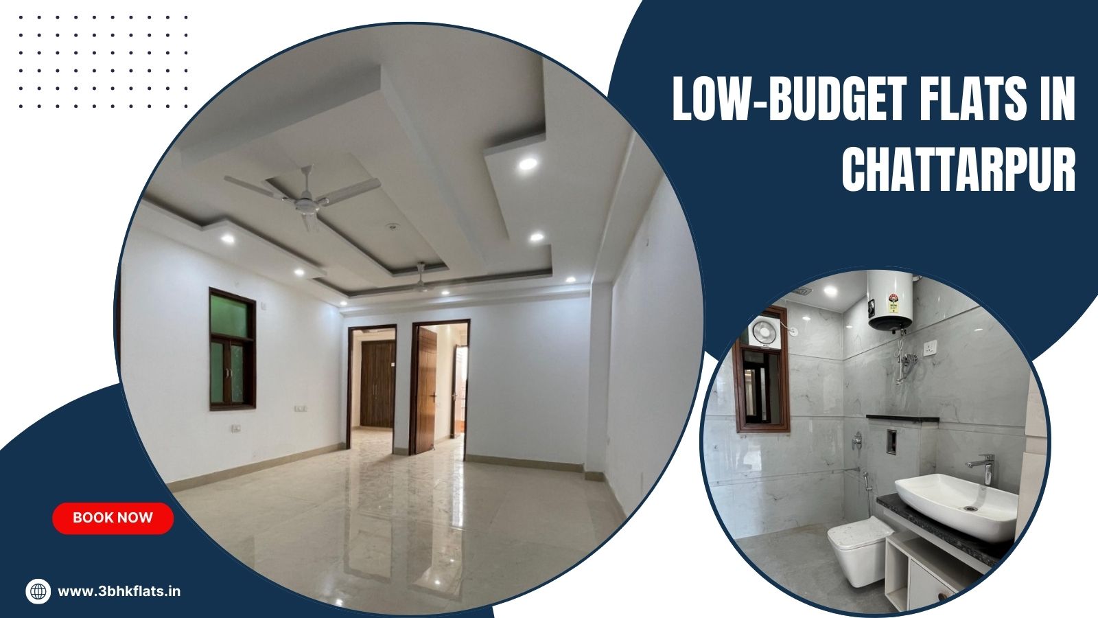 Low-budget flats in Chattarpur