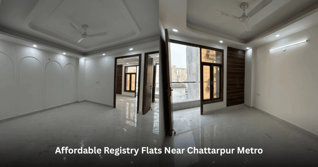 Affordable Registry Flats Near Chattarpur Metro