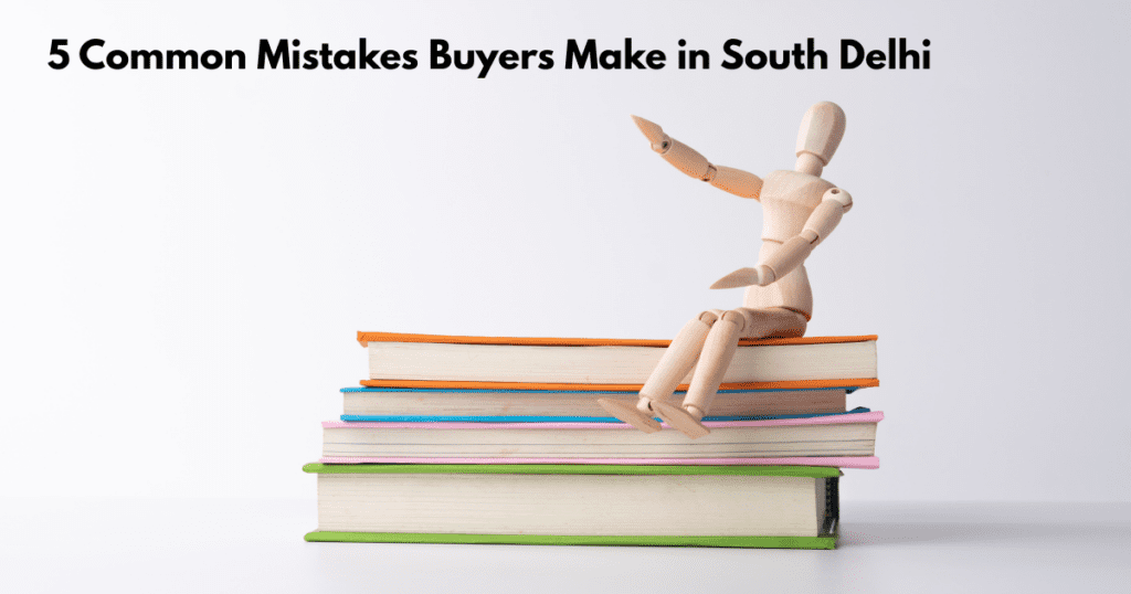 5 Common Mistakes Buyers Make in South Delhi
