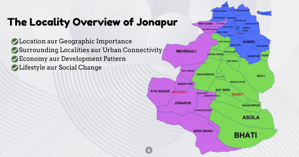 The Locality Overview of Jonapur