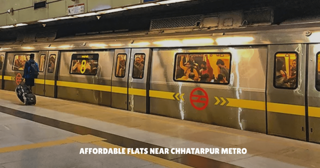 Affordable flats near Chhatarpur metro