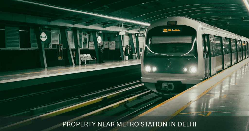 Property near metro station in Delhi