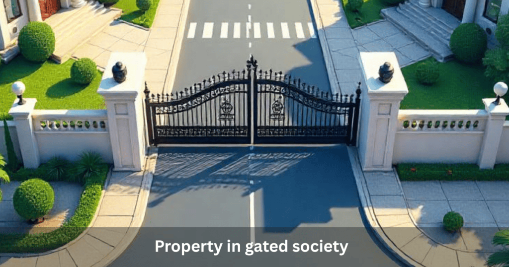 Property in gated society